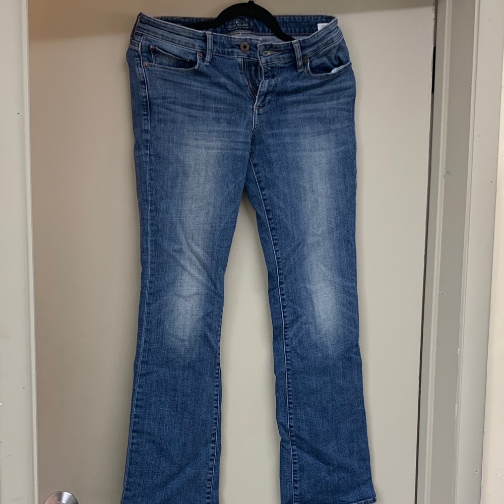 Lucky Brand Women's Straight Leg Blue Jeans